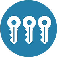 Keys, tools and manual operation options