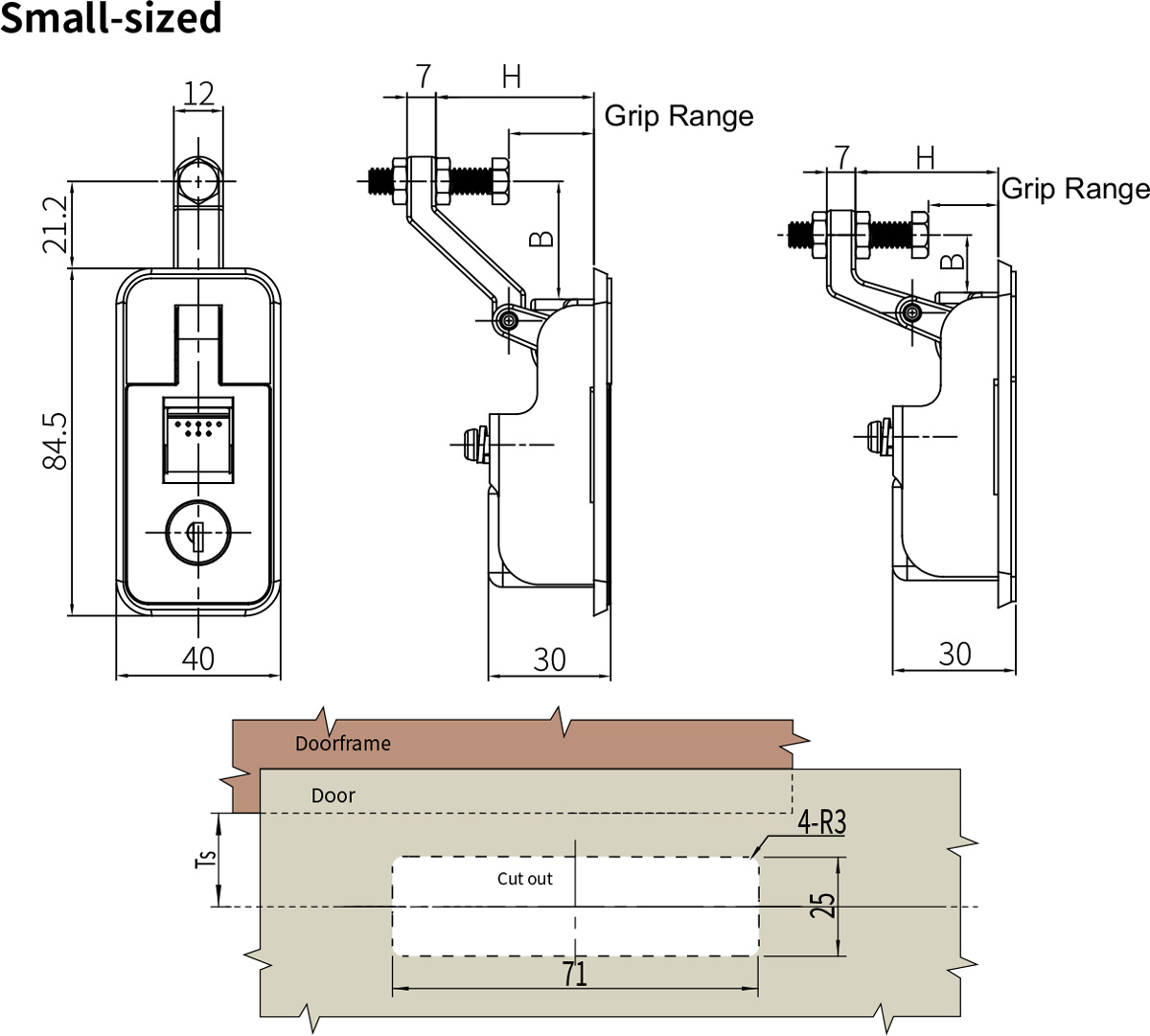 Compression Latches A-1446