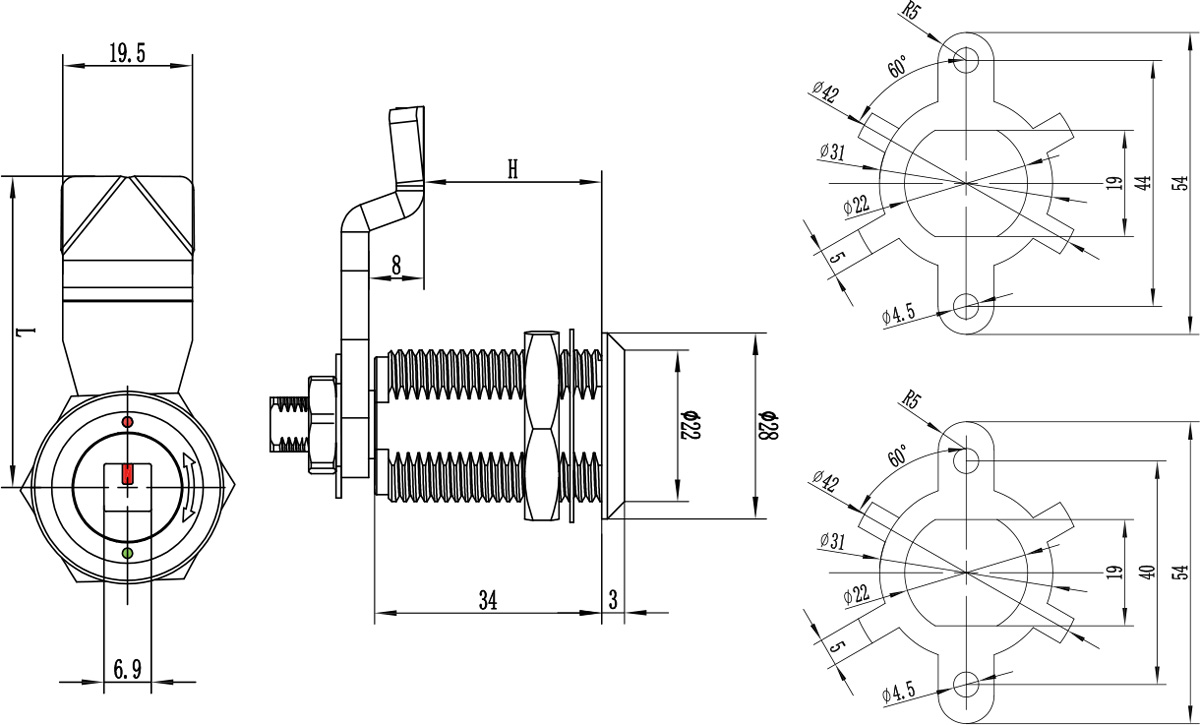 Compression Latches C2-1560