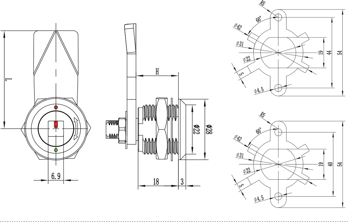 Compression Latches C2-1561