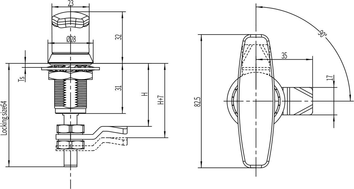Compression Latches C8-1564