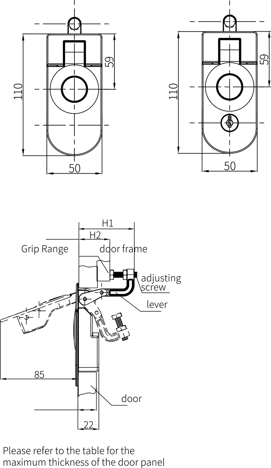 Compression Latches MS609