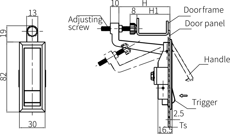 Compression Latches MS708