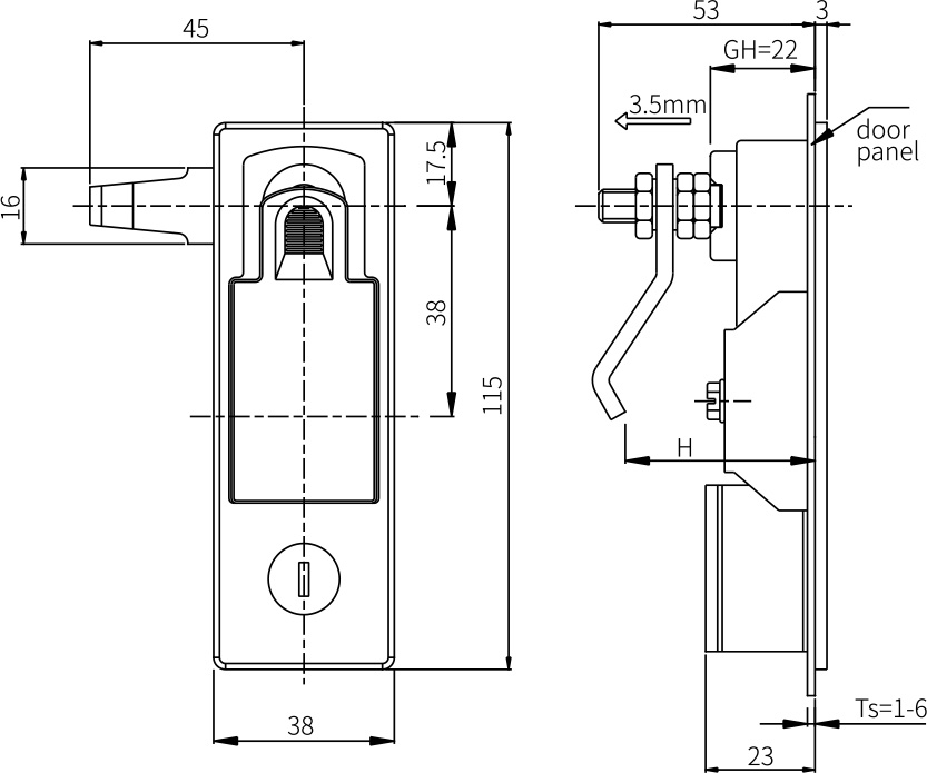 Compression Latches MS727