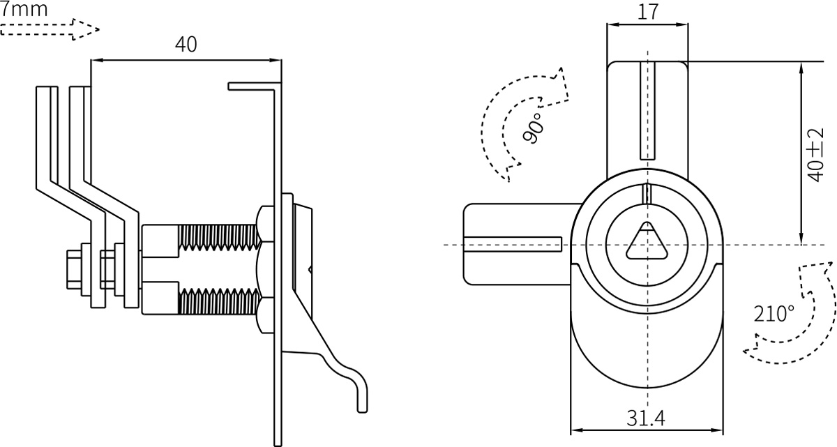 Compression Latches MS816-1