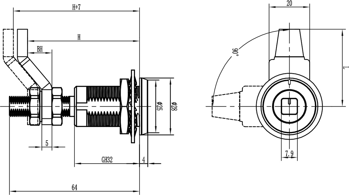 Compression Latches MS816-3