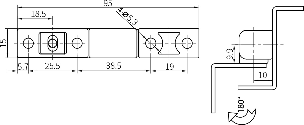 Concealed Hinges CL075