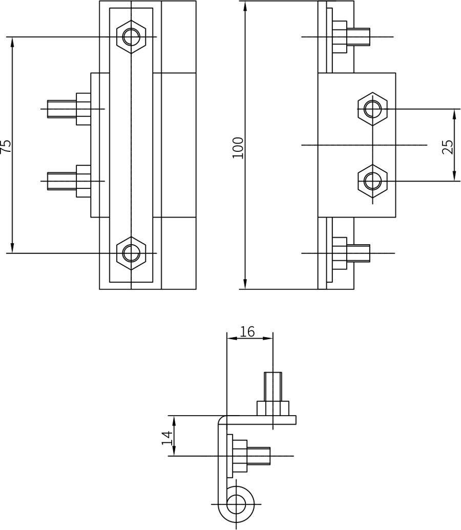 Concealed Hinges CL107