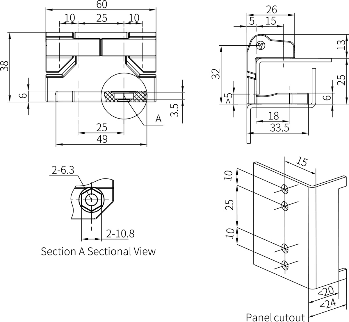 Concealed Hinges CL213-1
