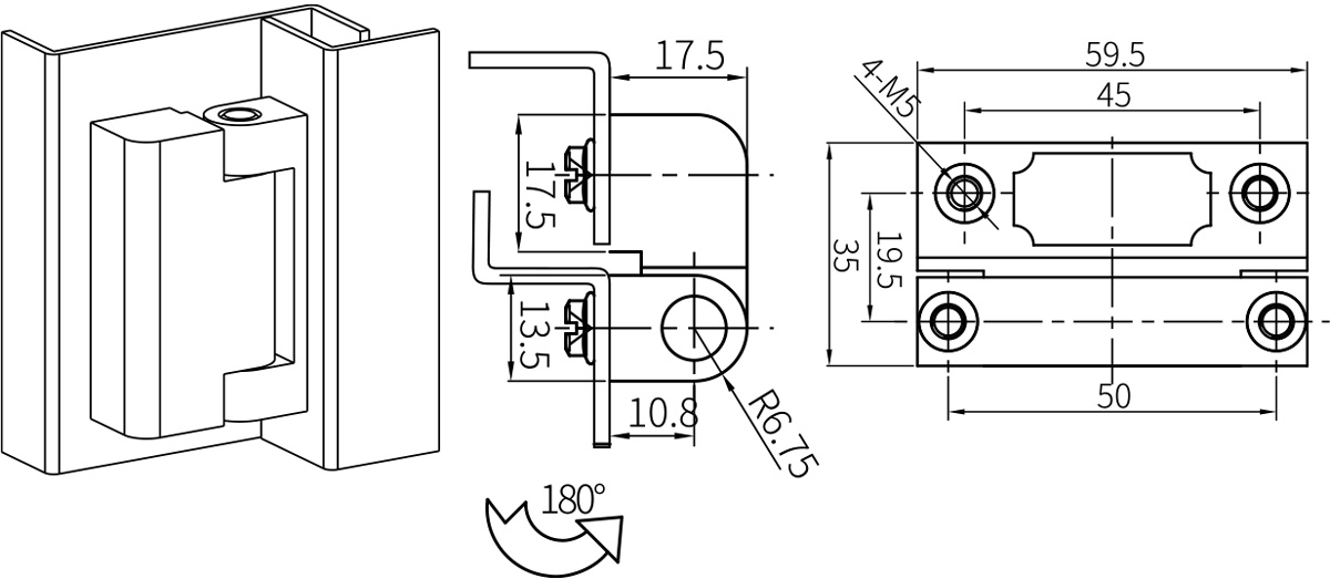Concealed Hinges CL219-1