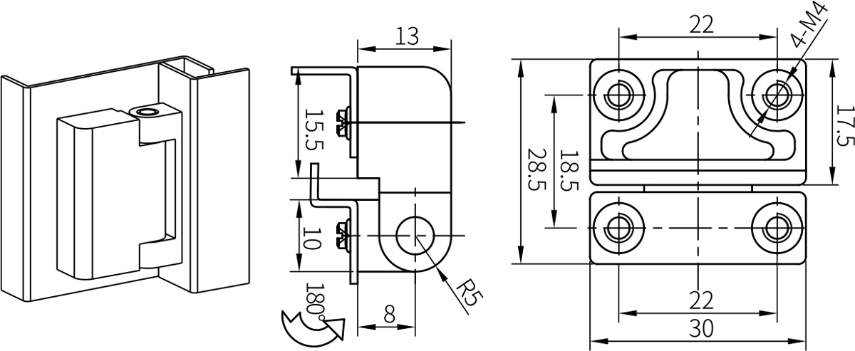 Concealed Hinges CL219-2