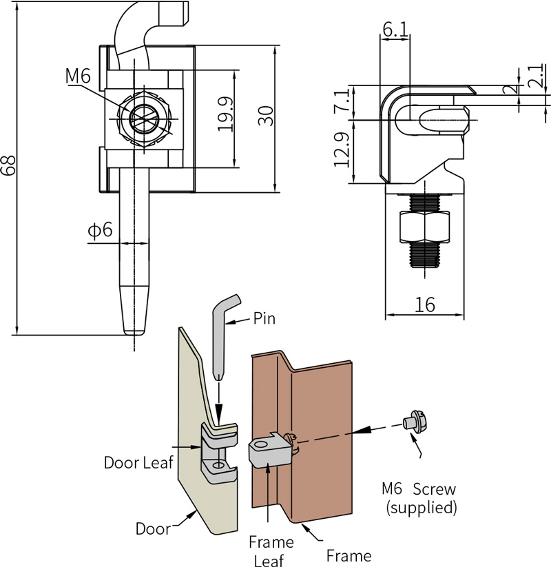 Concealed Hinges CL230-4