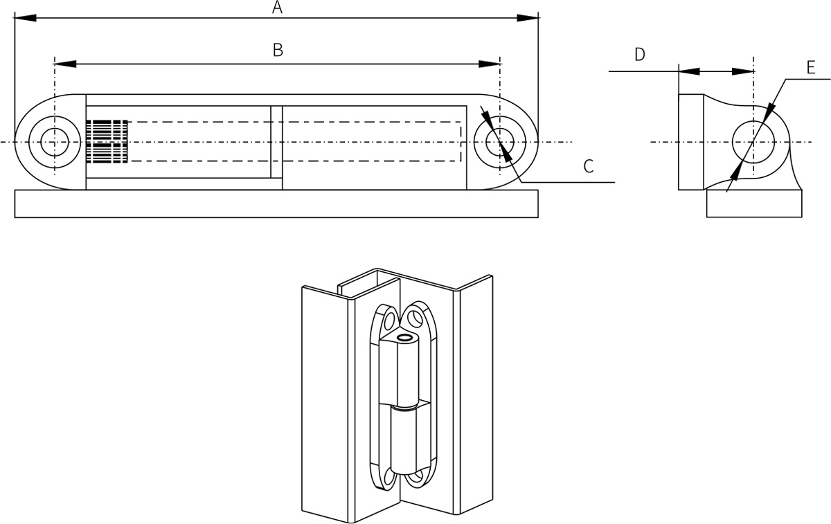 Concealed Hinges CL231