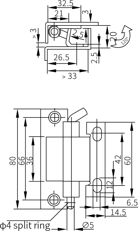 Concealed Hinges CL250-1