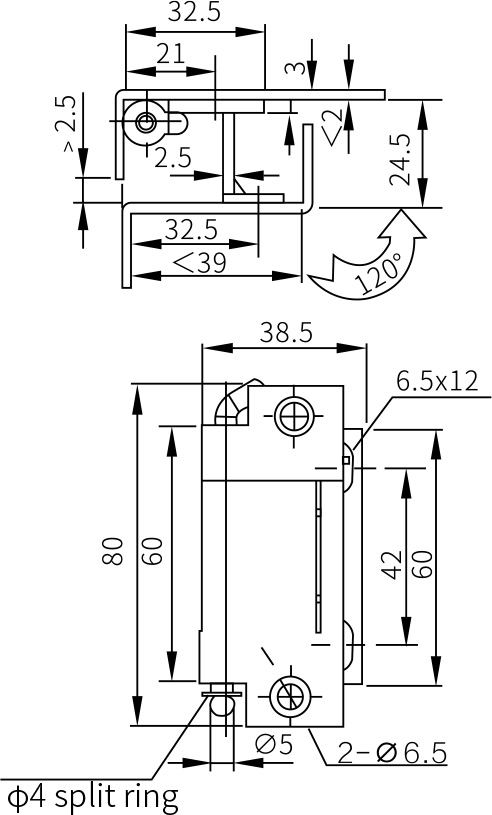 Concealed Hinges CL250-2