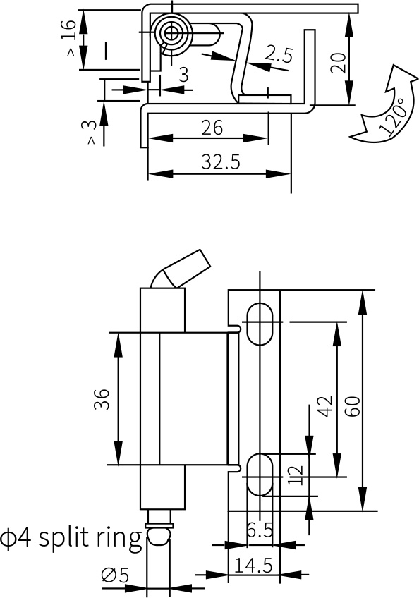 Concealed Hinges CL250-3