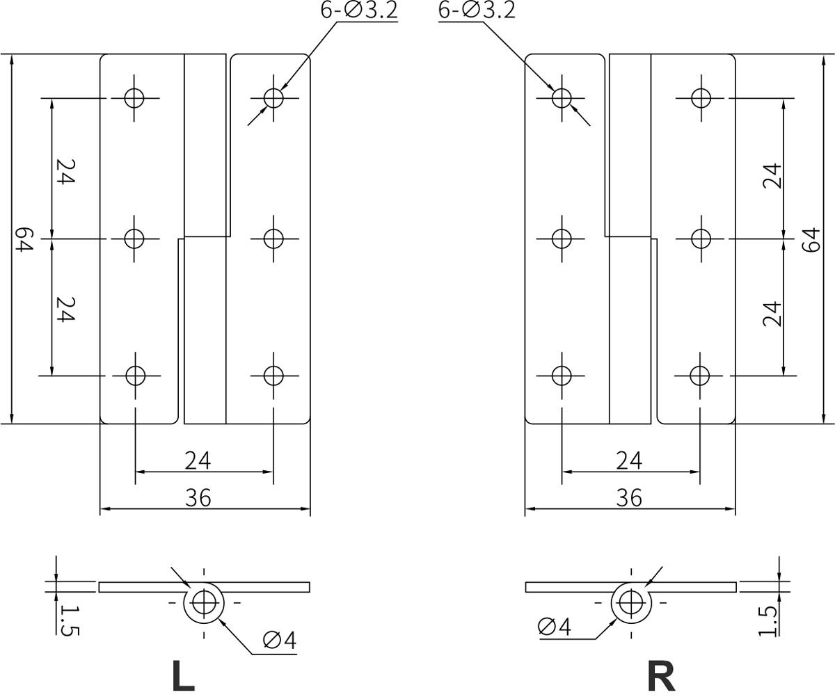 Concealed Hinges CL253-7