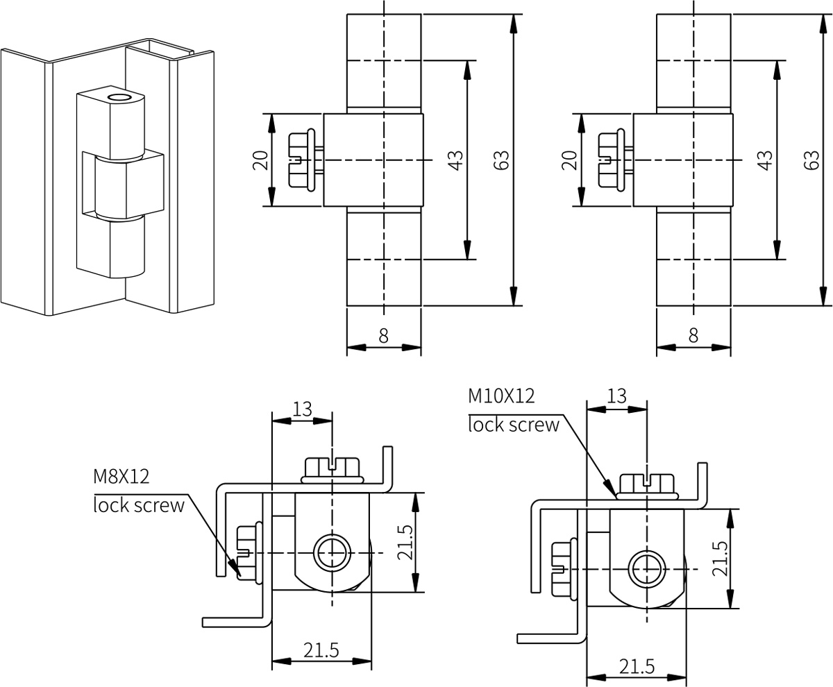 Concealed Hinges CL65