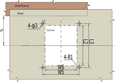 Flush Handle LS002