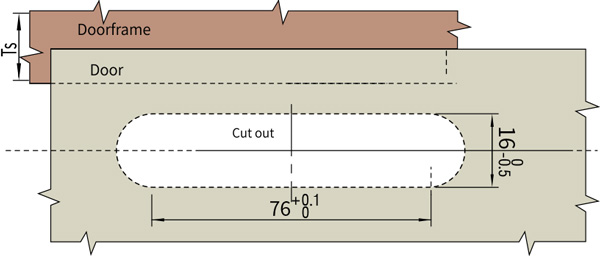 Flush Handle LS007