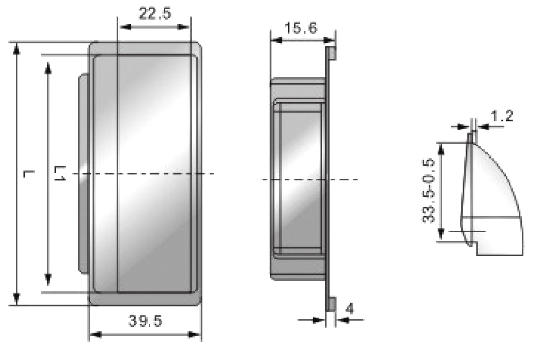 Flush Handle LS100