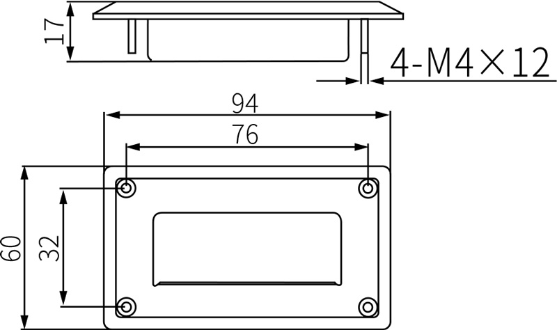 Flush Handle LS117