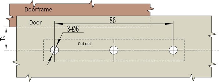 Flush Handle LS504-1