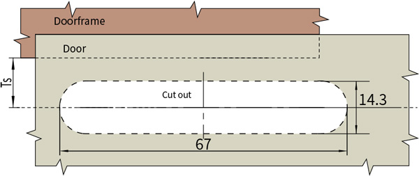 Flush Handle LS001
