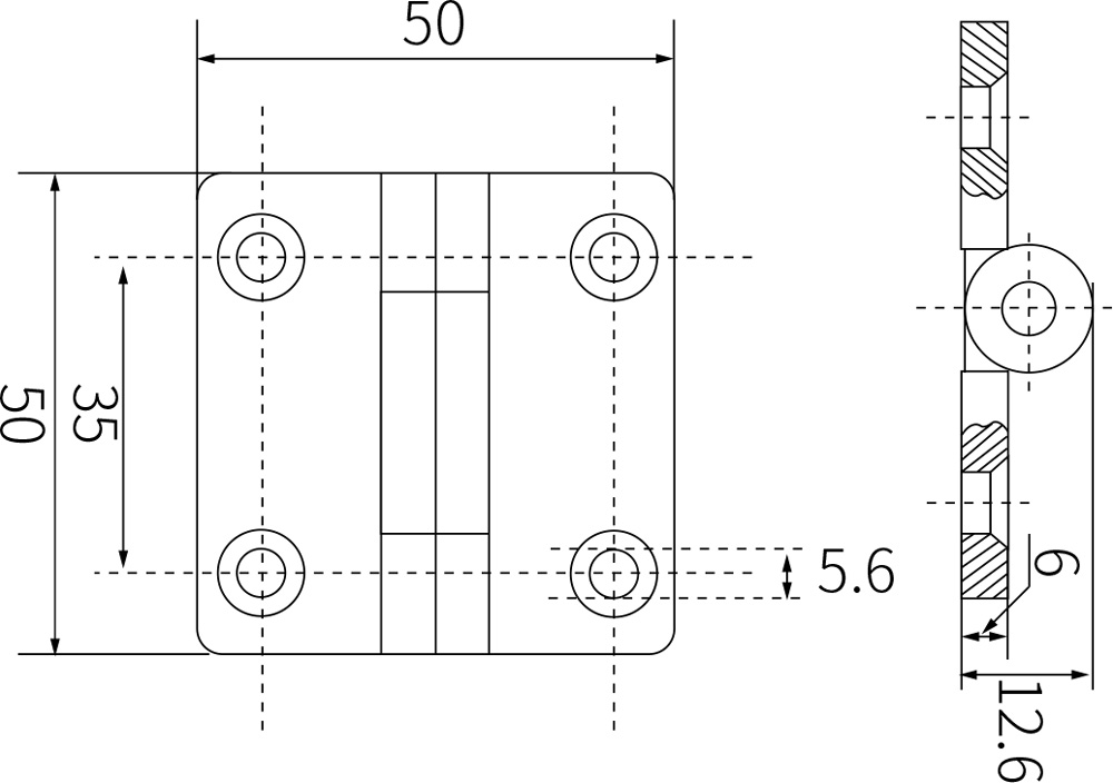 Free Swing Hinges CL148-3