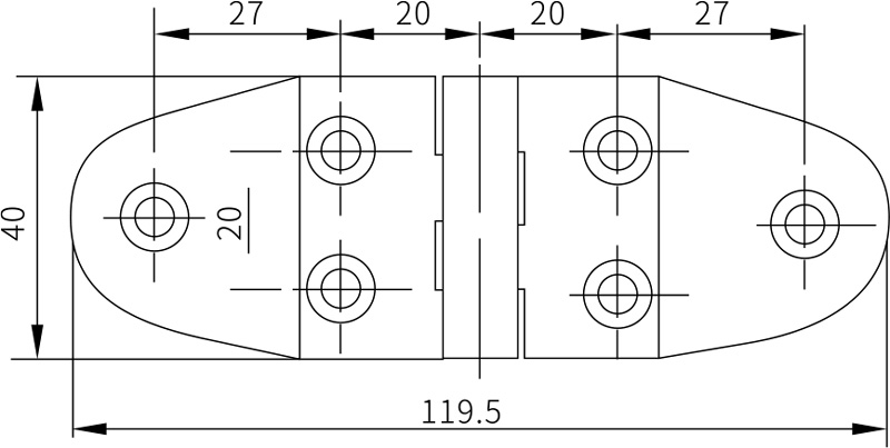 Free Swing Hinges CL238-1