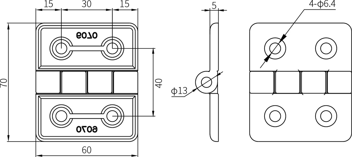 Free Swing Hinges CL6070