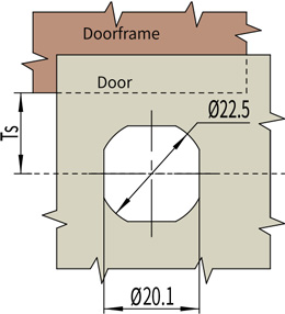 Handle Lock B-1308
