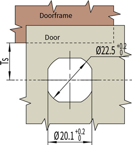 Handle Lock B-1310(MS324)