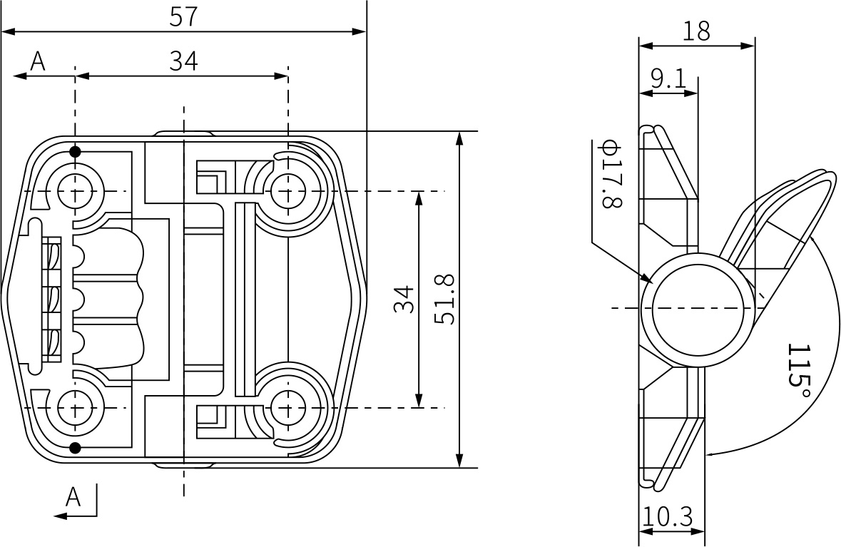 Posting Hinges CL195