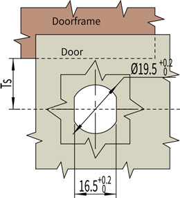 Quarter Turn Latch D3-1511(MS404)