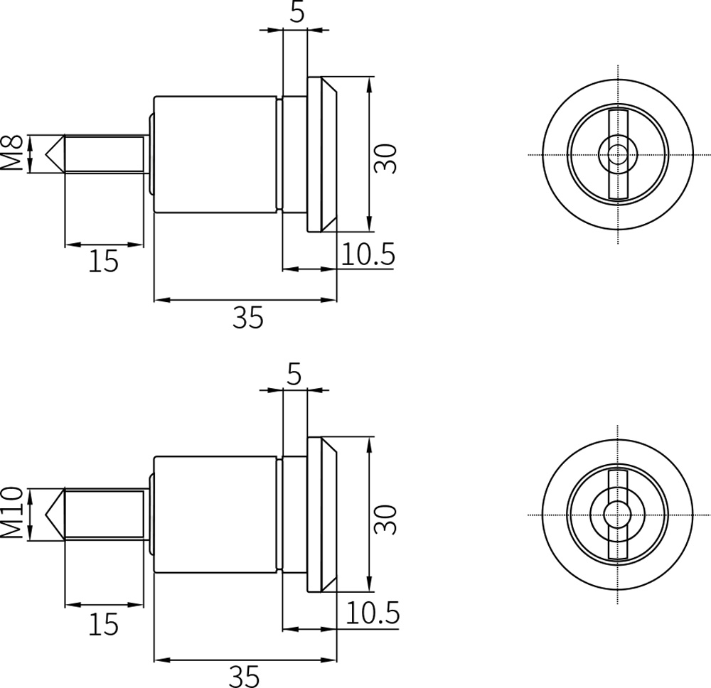 Quarter Turn Latch MS707(M8、M10)