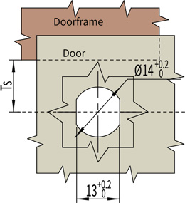 Quarter Turn Latch MS803