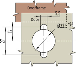 Quarter Turn Latch MS804