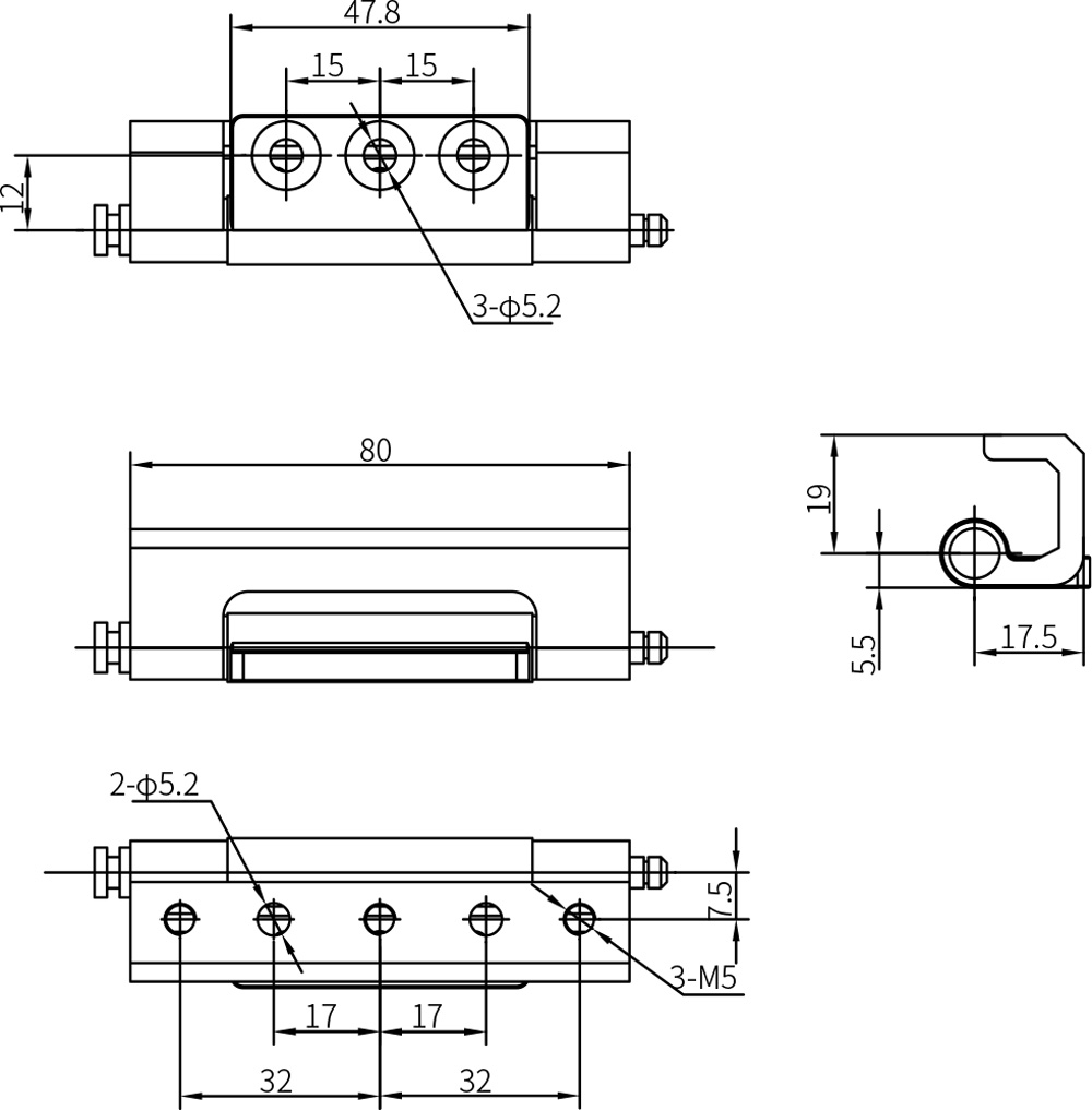Removable Hinge CL132-2