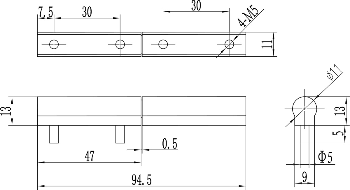 Removable Hinge H2-2016