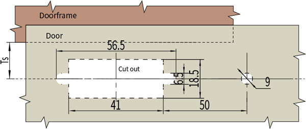 Rod Control Lock MS731-6