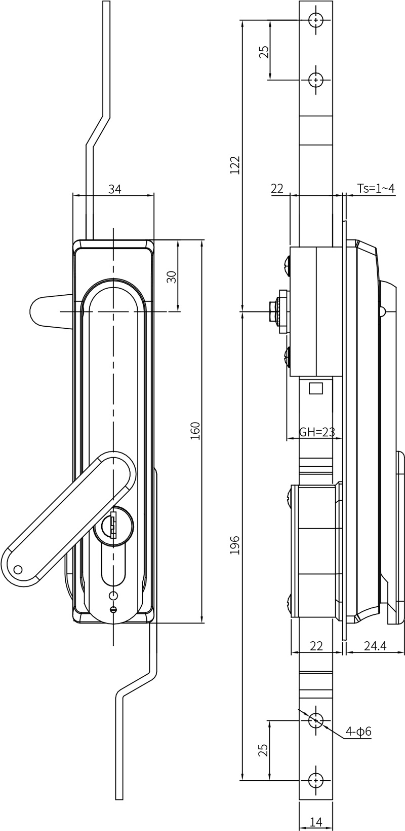 Rod Control Lock MS840