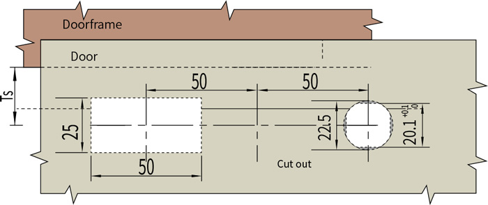 Rod Control Lock MS874 SUS