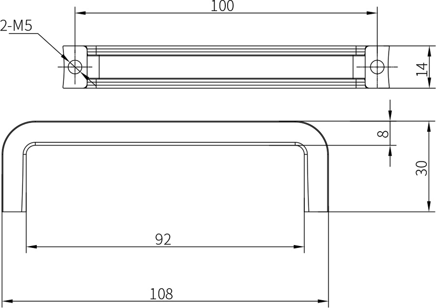Suface Mounting Handle LS510