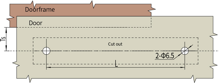 Suface Mounting Handle LS520