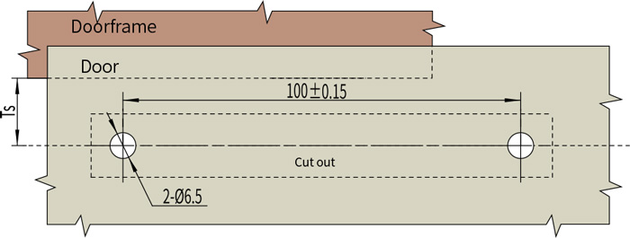 Suface Mounting Handle LS531