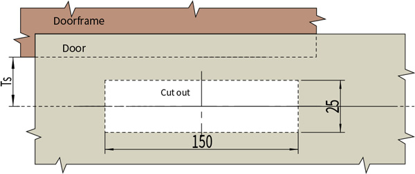 Swing Handle Lock MS861