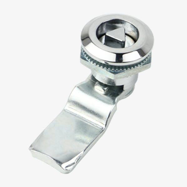 Quarter turn lock MS705 Triangular 7mm,IP54 Zinc Alloy Chrome Plating
