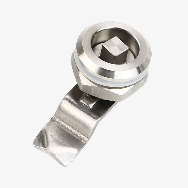 Quarter turn lock IP54 Small size Stainless steel Square type D1-1414-3