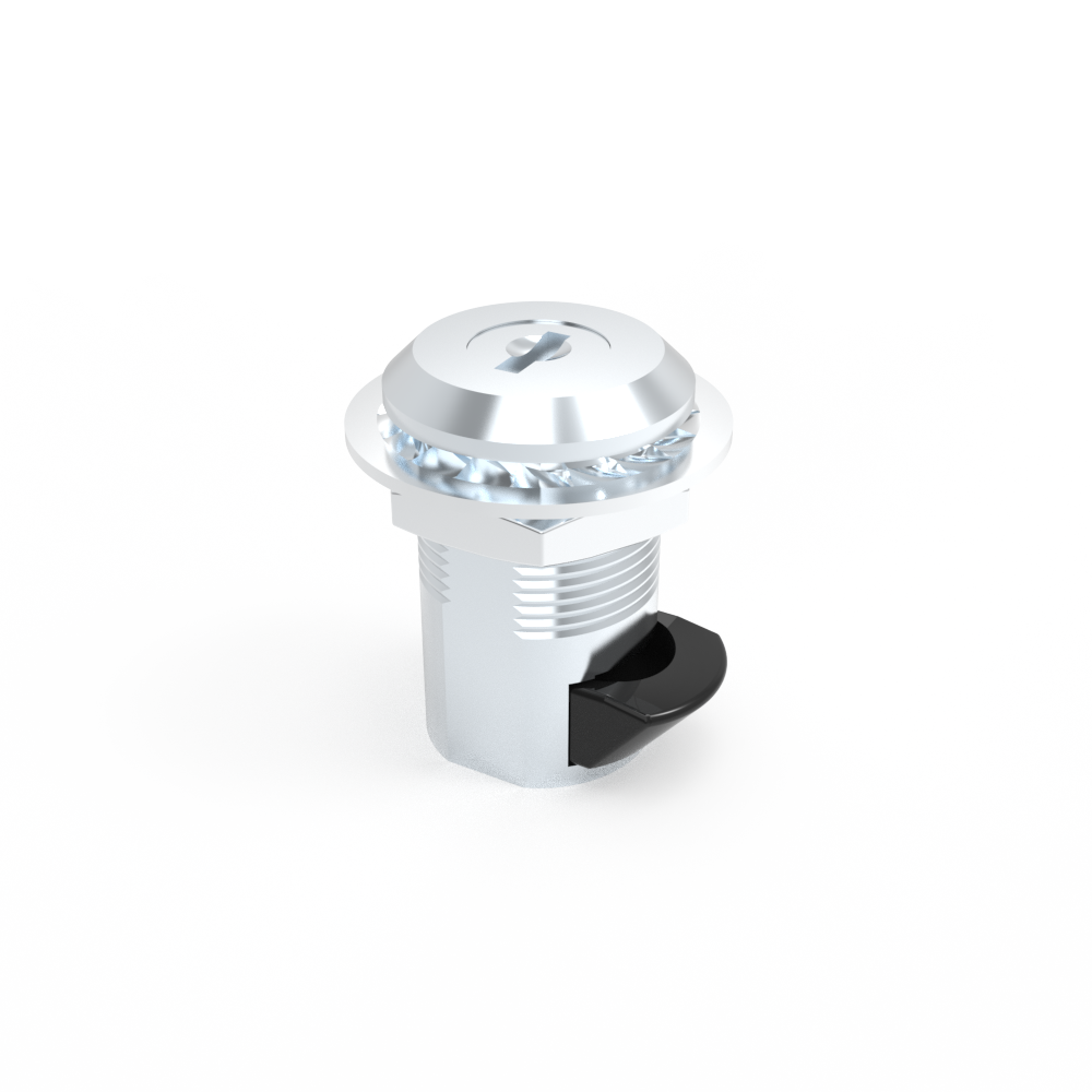 Push to cloes latch, key lock, zinc alloy, chrome plating, bright